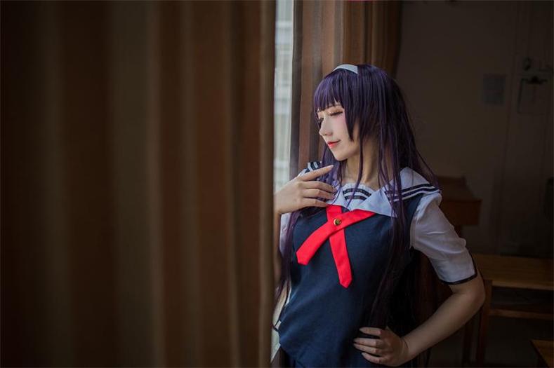 绝美原图分享！九曲jean紫式部带你去感受cos的魅力