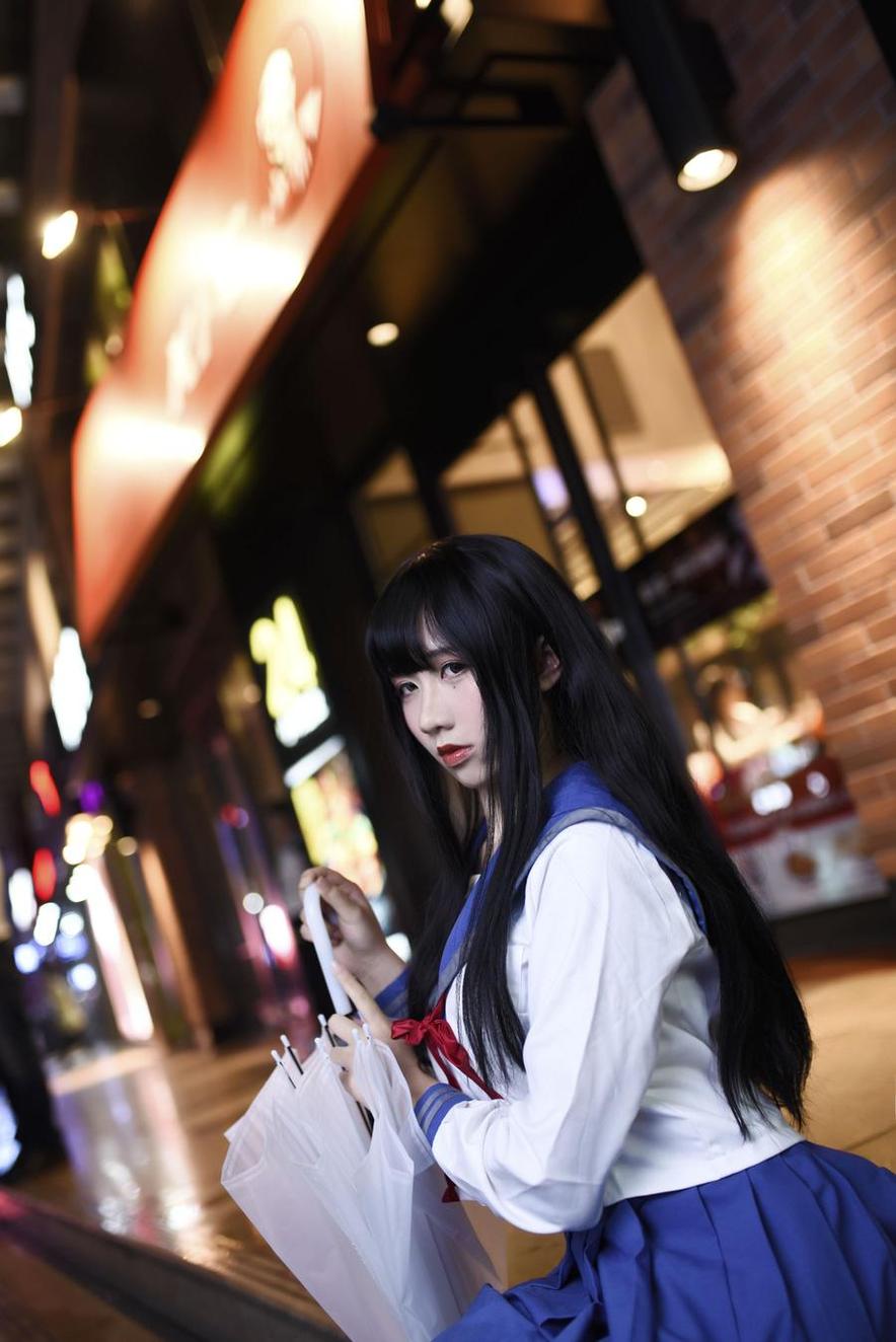 九曲Jean明日方舟闪灵：最酷的cosplay，原汁原味的分享照片。