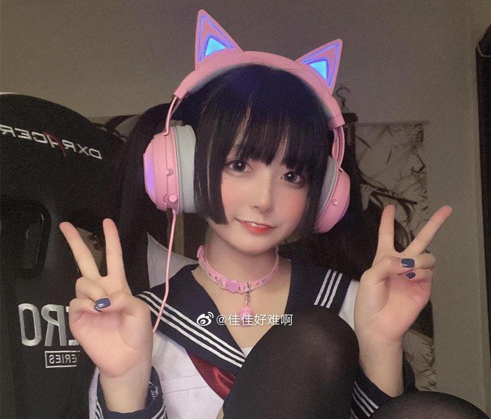 猫女佳佳酱cos造型，好看程度爆表