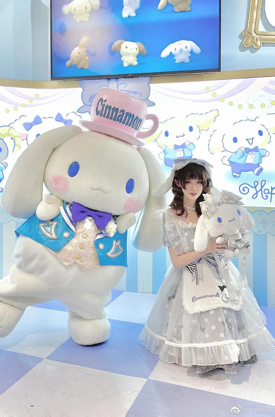 美艳动人的yui金鱼cos王者荣耀图包等你来拿