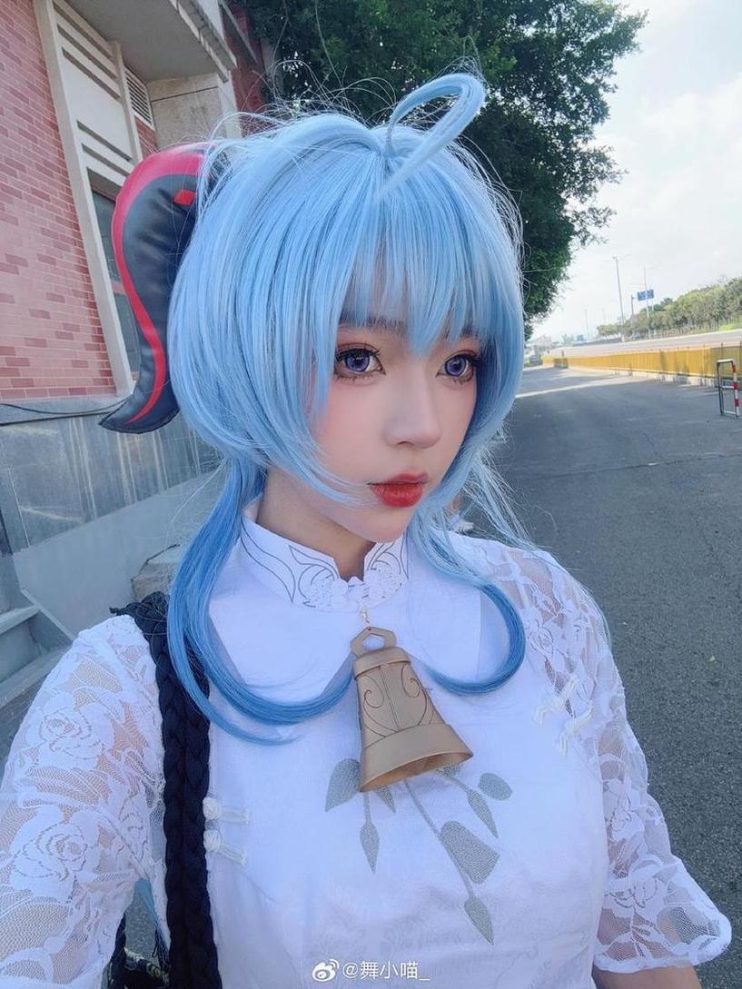 舞小喵cos魅魔照片：恶魔诱惑下的魅惑之姿