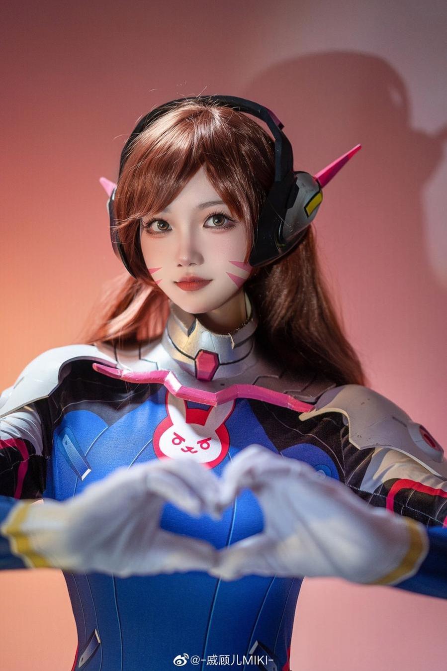 神仙颜值！戚顾儿cos嫦娥新作品曝光