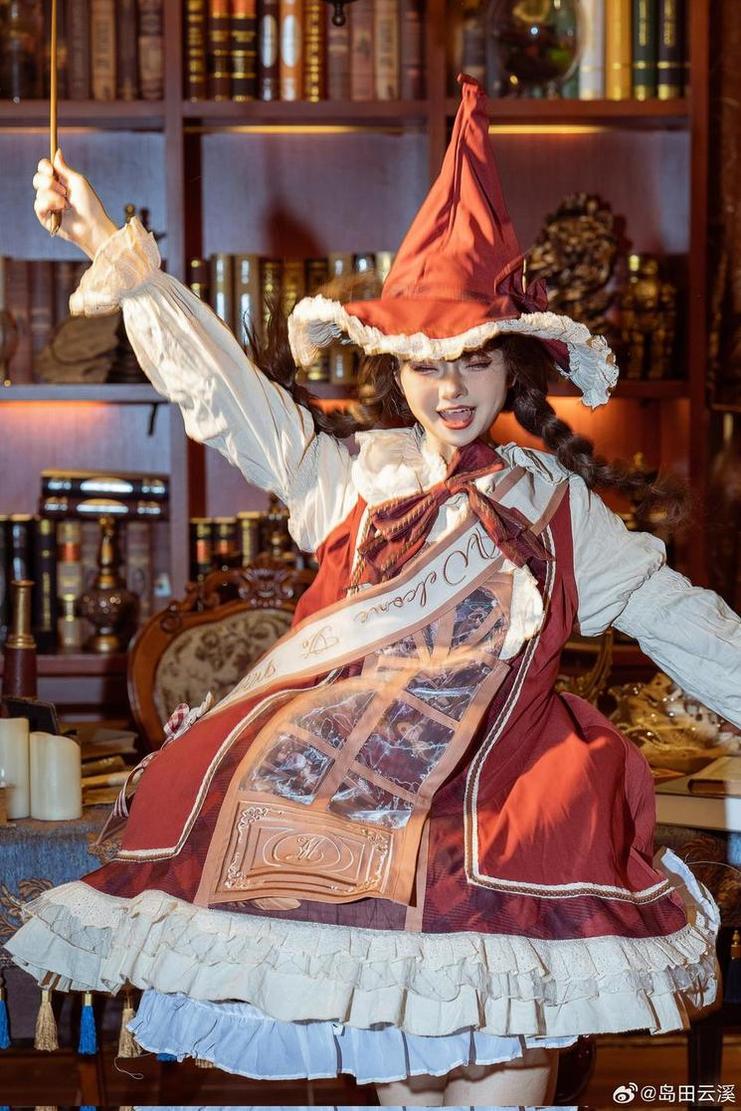 云溪溪奶桃是谁制作的原图，展现cosplay的绝美之姿
