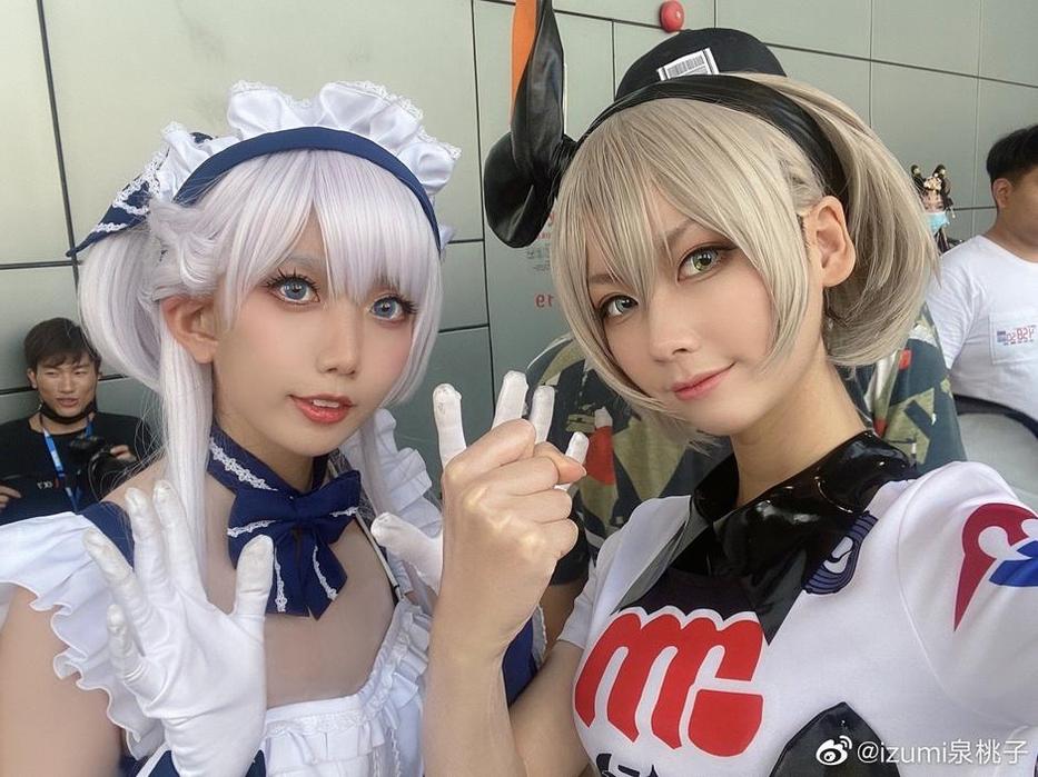 泉桃子酒吞童子cosplay大师，超人气照片盘点