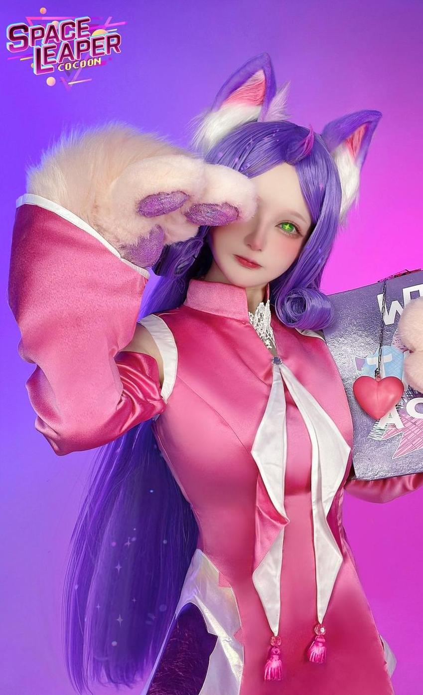 千夜未来以前的微博，呈现精美cos作品